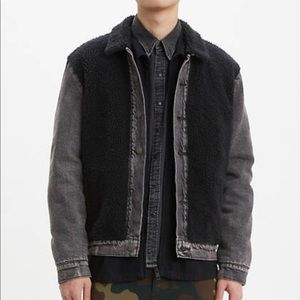 Levi’s Sherpa Panel Denim Trucker Jacket